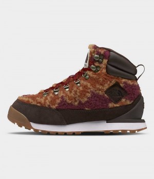 Botas de Invierno The North Face Back-To-Berkeley IV High Pile Mujer Marrones | CHILE-LMHAY