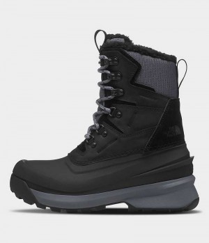 Botas de Invierno The North Face Chilkat V 400 Impermeables Mujer Negras | CHILE-JZMTC