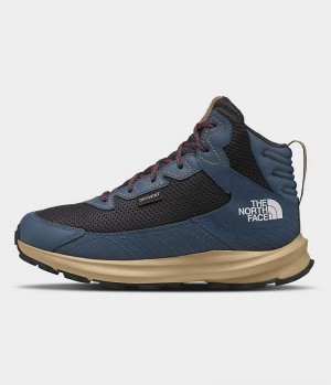 Botas de Invierno The North Face Fastpack Hiker Mid Impermeables Niña Azules | CL-OHRGY