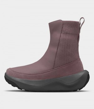 Botas de Invierno The North Face Halseigh Knit Mujer Fucsia | CL-AFTBZ