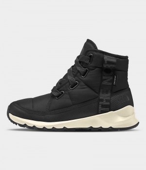 Botas de Invierno The North Face ThermoBall™ Encaje Up Luxe Impermeables Mujer Negras | CL-MXKYD