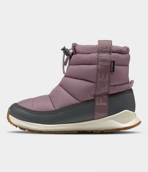 Botas de Invierno The North Face ThermoBall™ Pull-On Impermeables Niño Fucsia | CL-BKXEO