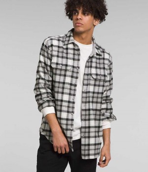 Camisa The North Face Arroyo Flannel Hombre Gris | CHILE-WYVNB