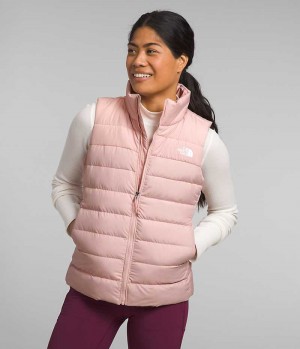 Chaleco The North Face Aconcagua 3 Mujer Rosas | CL-ZAPKN