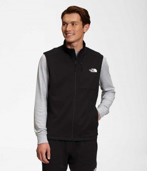 Chaleco The North Face Canyonlands Hombre Negras | CHILE-EBDKO