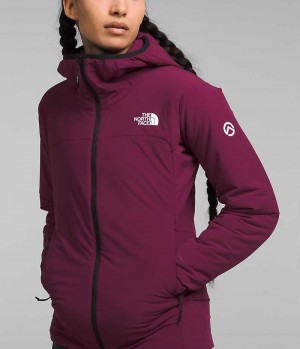 Chaqueta Hibrida The North Face Summit Series Casaval Hoodie Mujer Fucsia | CHILE-WAMPL