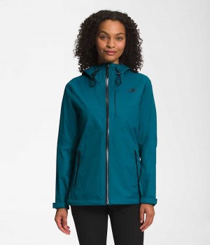 Chaqueta Impermeable The North Face Alta Vista Mujer Turquesa | CHILE-ITQRF