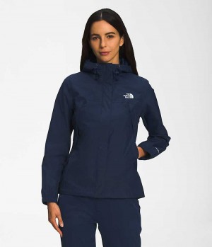 Chaqueta Impermeable The North Face Antora Mujer Azul Marino | CHILE-JPOEU