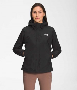 Chaqueta Impermeable The North Face Antora Triclimate® Mujer Negras | CHILE-FOEBX