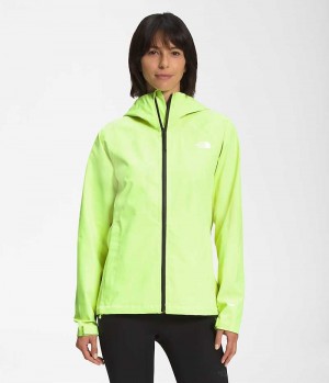 Chaqueta Impermeable The North Face Valle Vista Stretch Mujer Verde | CHILE-MKEJP