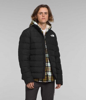 Chaqueta Plumas The North Face Aconcagua 3 Hombre Negras | CHILE-HBKYA