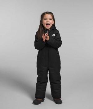 Chaqueta Plumas The North Face Freedom Snow Suit Niña Negras | CHILE-IBYOU