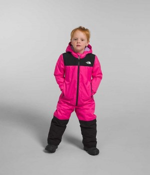 Chaqueta Plumas The North Face Freedom Snow Suit Niño Rosas | CHILE-YMNFL