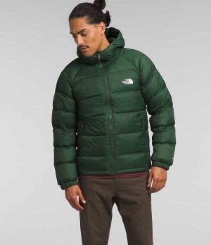 Chaqueta Plumas The North Face Hydrenalite™ Hoodie Hombre Verde | CHILE-BORYD