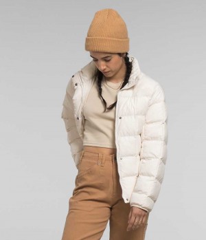 Chaqueta Plumas The North Face Lhotse Reversible Mujer Blancas | CHILE-YFQGE