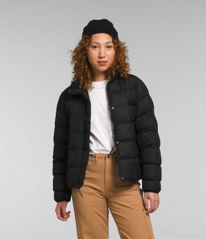 Chaqueta Plumas The North Face Lhotse Reversible Mujer Negras | CL-WGPAN