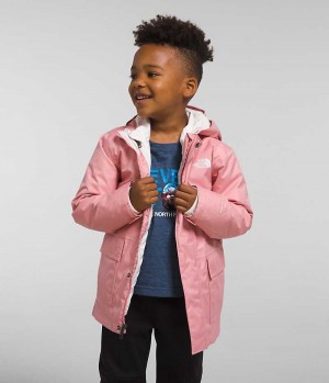 Chaqueta Plumas The North Face North Triclimate® Niño Rosas | CHILE-VGFWY