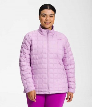 Chaqueta Plumas The North Face Plus ThermoBall™ Eco 2.0 Mujer Lavanda | CHILE-OJCFN