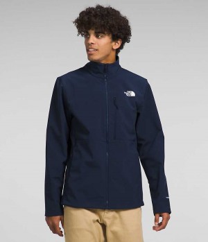 Chaqueta Softshell The North Face Apex Bionic 3 Hombre Azul Marino | CHILE-YDHRF