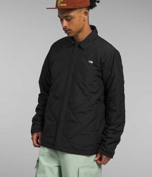 Chaquetas Aislantes The North Face Afterburner Flannel Hombre Negras | CL-RUKYB