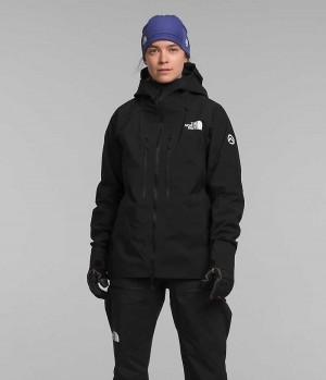 Chaquetas Aislantes The North Face Summit Series Pumori GTX Pro Mujer Negras | CL-NIJFV