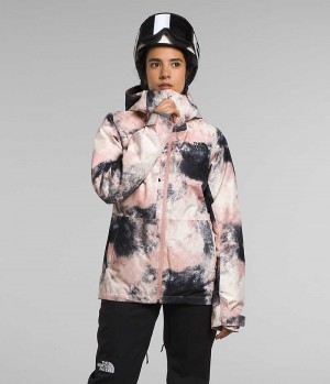 Chaquetas Aislantes The North Face ThermoBall™ Eco Snow Triclimate® Mujer Rosas | CL-ZXBWS