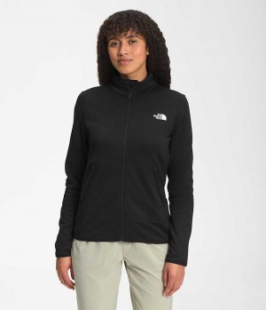 Chaquetas De Lana The North Face Canyonlands Full-Zip Mujer Negras | CL-OUWYI