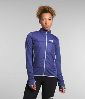 Chaquetas De Lana The North Face Invierno Warm Pro Mujer Azules | CL-DHKXG