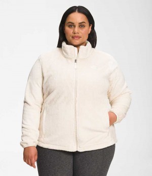 Chaquetas De Lana The North Face Plus Osito Mujer Blancas | CHILE-QPXNS