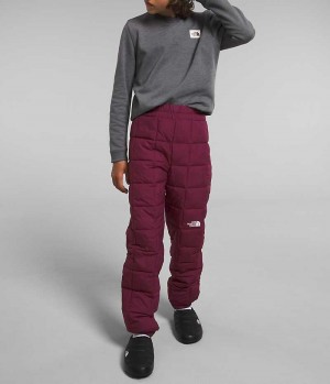 Pantalon The North Face Lhotse Niño Burdeos | CL-ARMWP