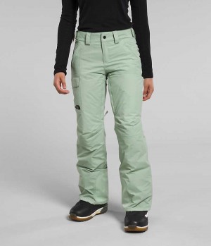 Pantalones Aislamiento The North Face Freedom Mujer Verde Menta | CHILE-ICQZS