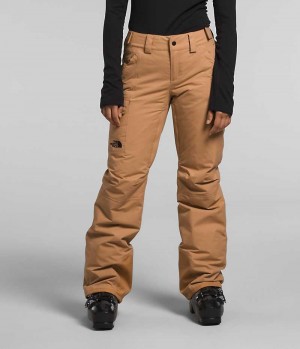 Pantalones Aislamiento The North Face Freedom Mujer Marrones | CL-ATHGR