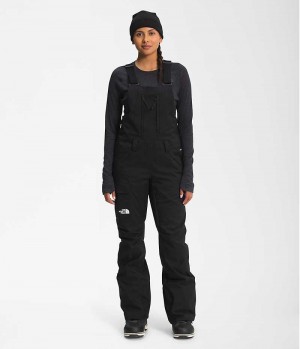 Pantalones Babero The North Face Freedom Insulated Mujer Negras | CL-BDCTA