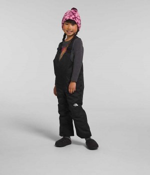 Pantalones Babero The North Face Freedom Insulated Niña Negras | CL-HBKST