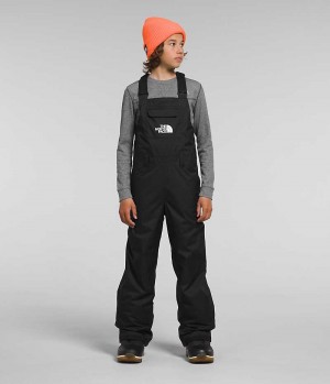 Pantalones Babero The North Face Freedom Insulated Niño Negras | CL-ANZOS