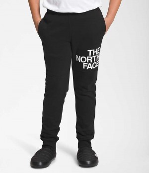 Pantalones Jogger The North Face Camp Fleece Niño Negras | CHILE-OXIVC