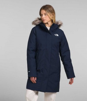 Parka The North Face Arctic Mujer Azul Marino | CHILE-QFHCD