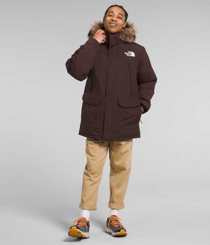 Parka The North Face McMurdo Hombre Burdeos | CHILE-PAMXL