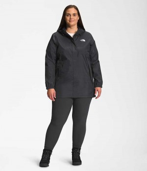 Parka The North Face Plus Antora Mujer Gris | CL-FGZVX