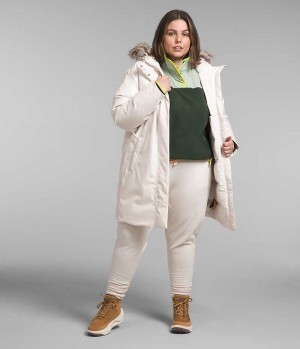 Parka The North Face Plus Arctic Mujer Blancas | CL-MUFGP