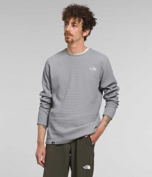 Pullover The North Face Canyon Fog Thermal Long Sleeve Hombre Gris | CHILE-AZTDF