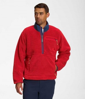 Pullover The North Face Extreme Pile Hombre Rojas | CL-TRDSB