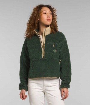 Pullover The North Face Extreme Pile Mujer Verde | CHILE-JXFCD