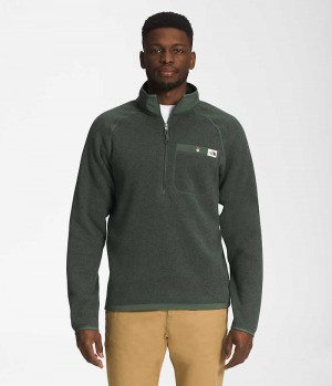 Pullover The North Face Gordon Lyons ¼-Zip Hombre Verde | CL-BRSOK