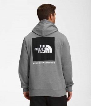 Sudadera con Capucha The North Face Box NSE Pullover Hombre Gris | CHILE-VKDFZ