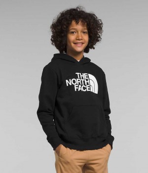 Sudadera con Capucha The North Face Camp Fleece Pullover Niño Negras | CL-BERHK