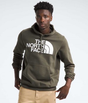 Sudadera con Capucha The North Face Half Dome Pullover Hombre Verde Oliva | CHILE-IRSNW