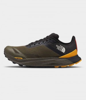 Zapatillas Trail Running The North Face VECTIV Infinite 2 Hombre Verde Oliva Negras | CHILE-JWSYO