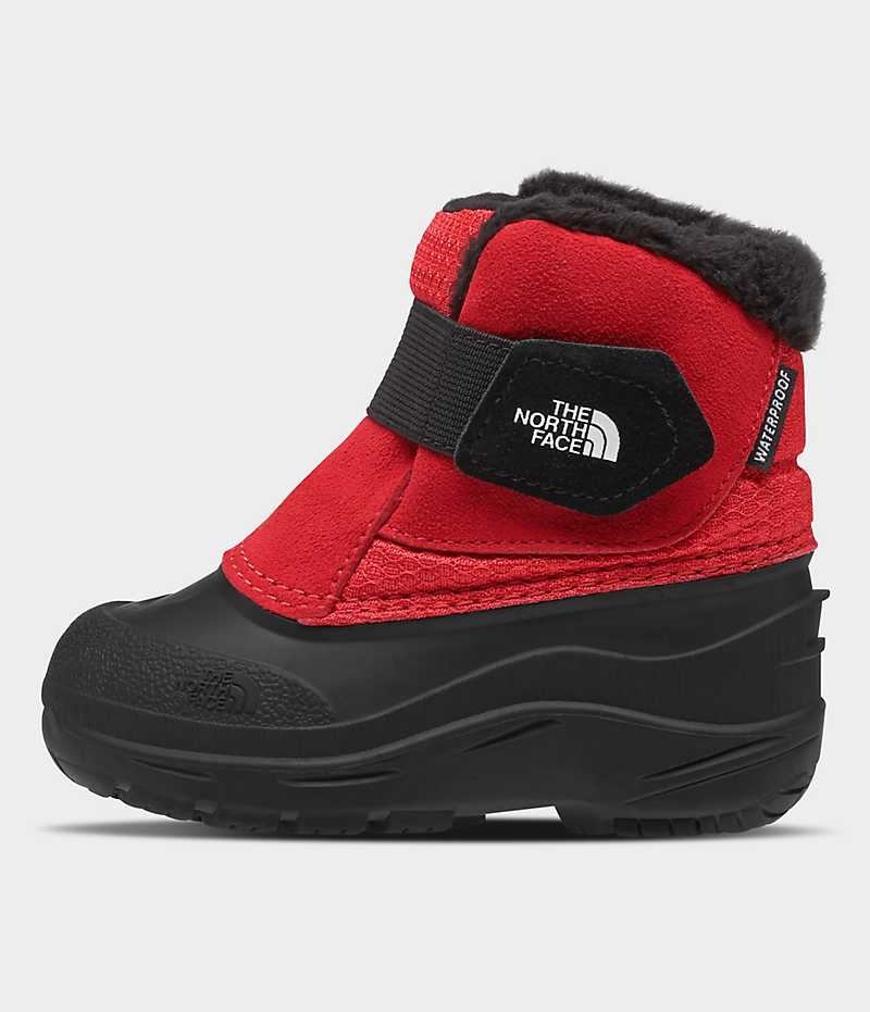 Botas de Invierno The North Face Alpenglow II Niño Rojas Negras | CL-DMZAE