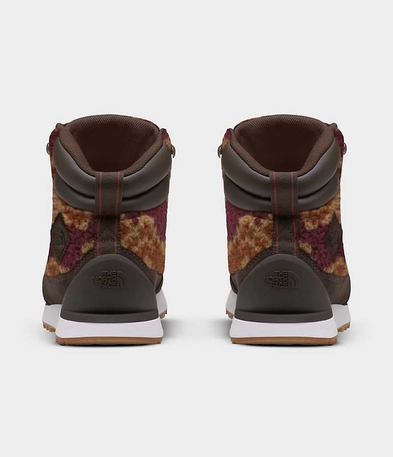 Botas de Invierno The North Face Back-To-Berkeley IV High Pile Mujer Marrones | CHILE-LMHAY